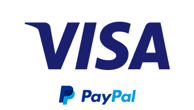 Logotipo Visa (vía Paypal)